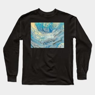 Cool yellow with the blues Long Sleeve T-Shirt